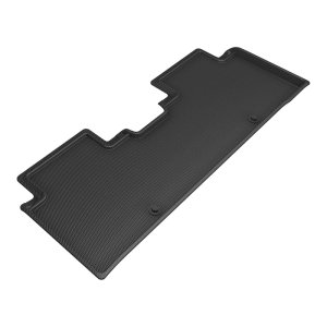Genesis GV60 Floor Mat - Rear - 3D MAXpider - Kagu - Black - `23-`27